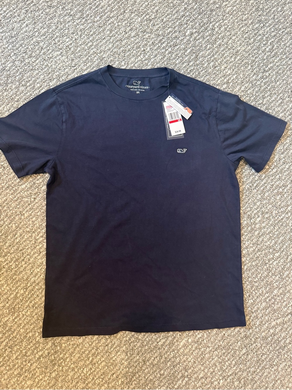 Vineyard Vines Short-Sleeve Crew T-Shirt - Navy